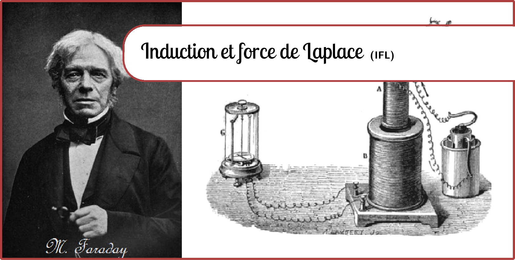 Induction et force de Laplace